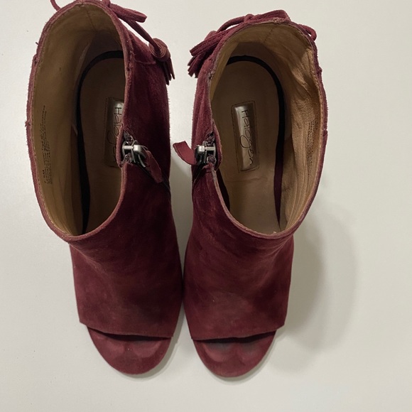 Peep toe booties - Picture 4 of 5